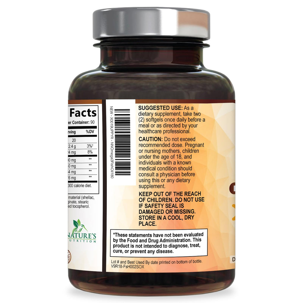 Omega 3 Fish Oil 2400mg Softgels X4400