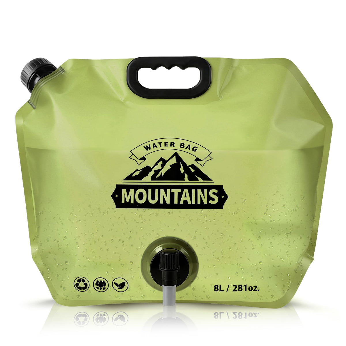 Collapsible 2 Gallon BPA-free Water Container N59908