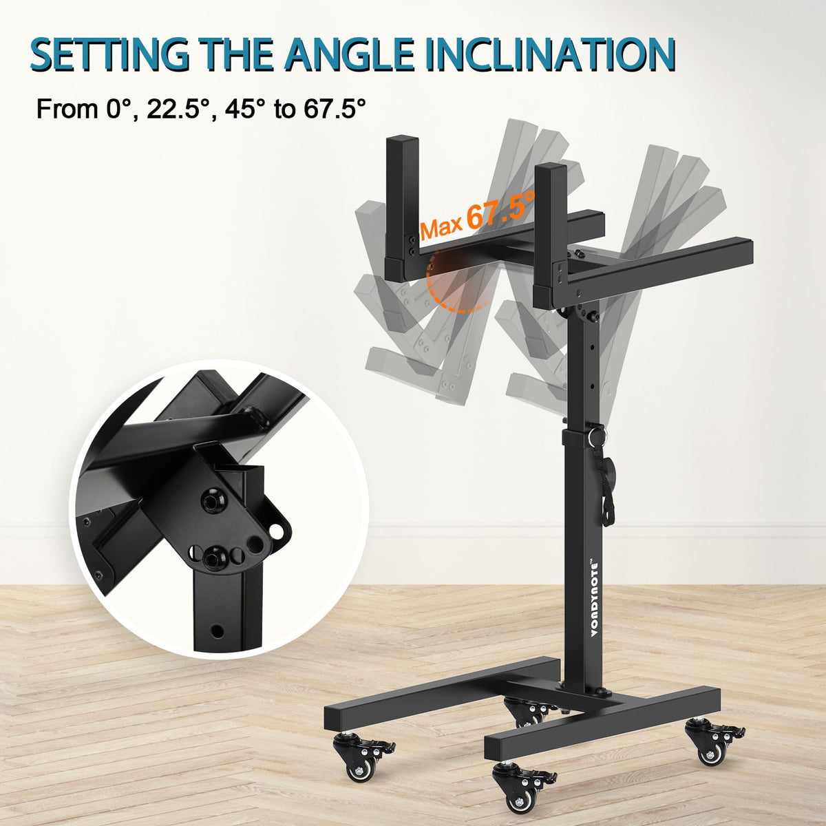 Adjustable Guitar Amp Stand with Wheels O790