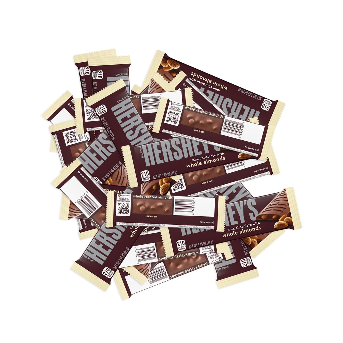 Milk Chocolate with Almonds Fun Size Q8288