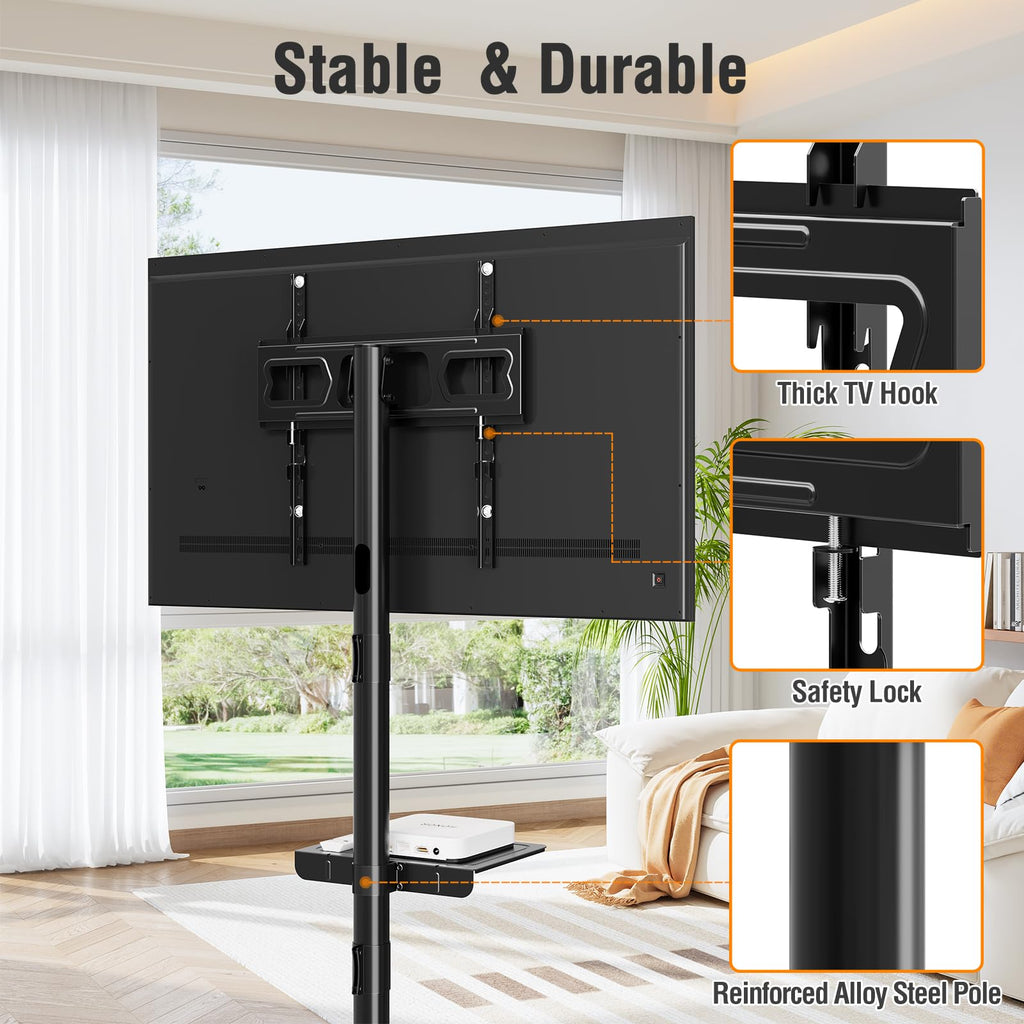 Mobile TV Stand for 23-60" TVs P77796
