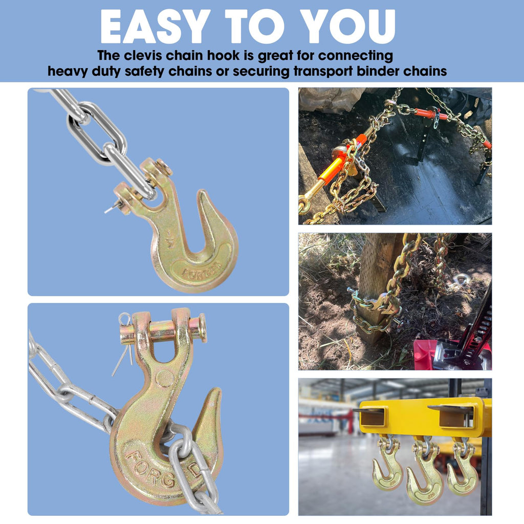 Heavy Duty 3/8" Chain Hook B689