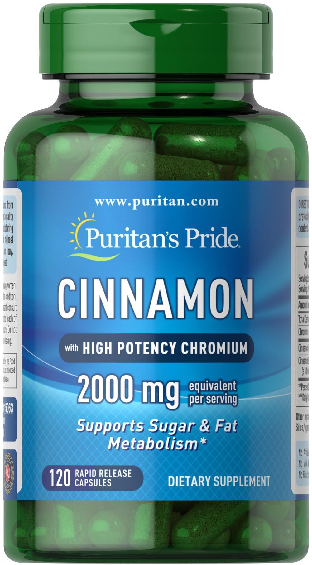 Cinnamon 875 mg 120 Capsules S78564