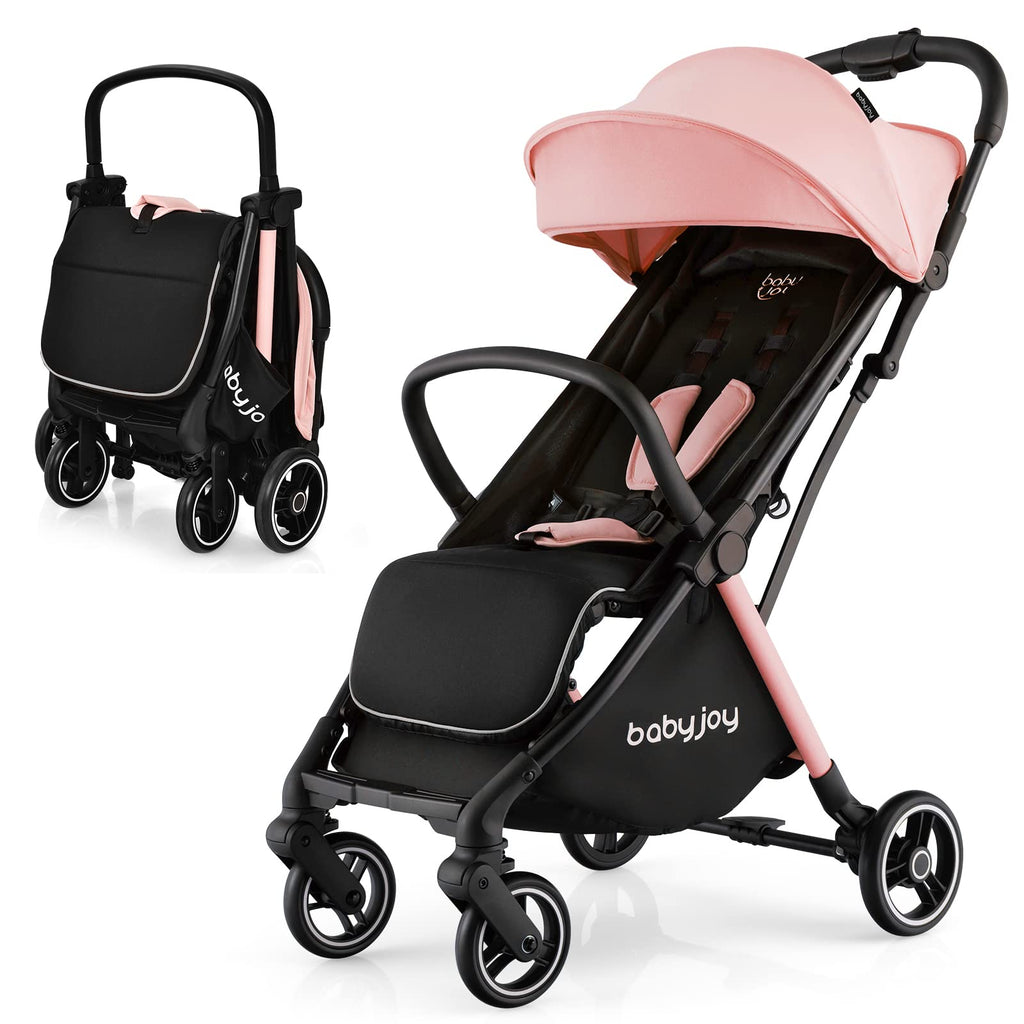 Lightweight Compact Baby Stroller with Canopy and Storage Basket F755125