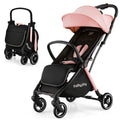 Lightweight Compact Baby Stroller with Canopy and Storage Basket F755125