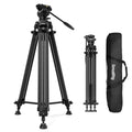 Carbon Fiber Heavy Duty Video Tripod with Fluid Head P80961
