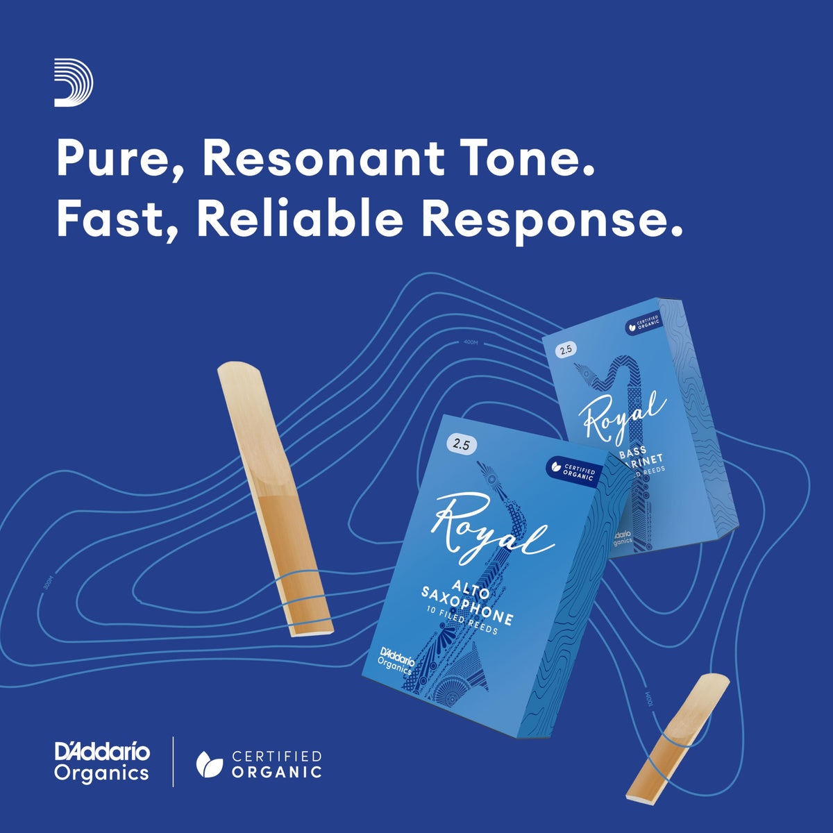 Alto Saxophone Reeds Strength 2.0, 3-Pack J37642