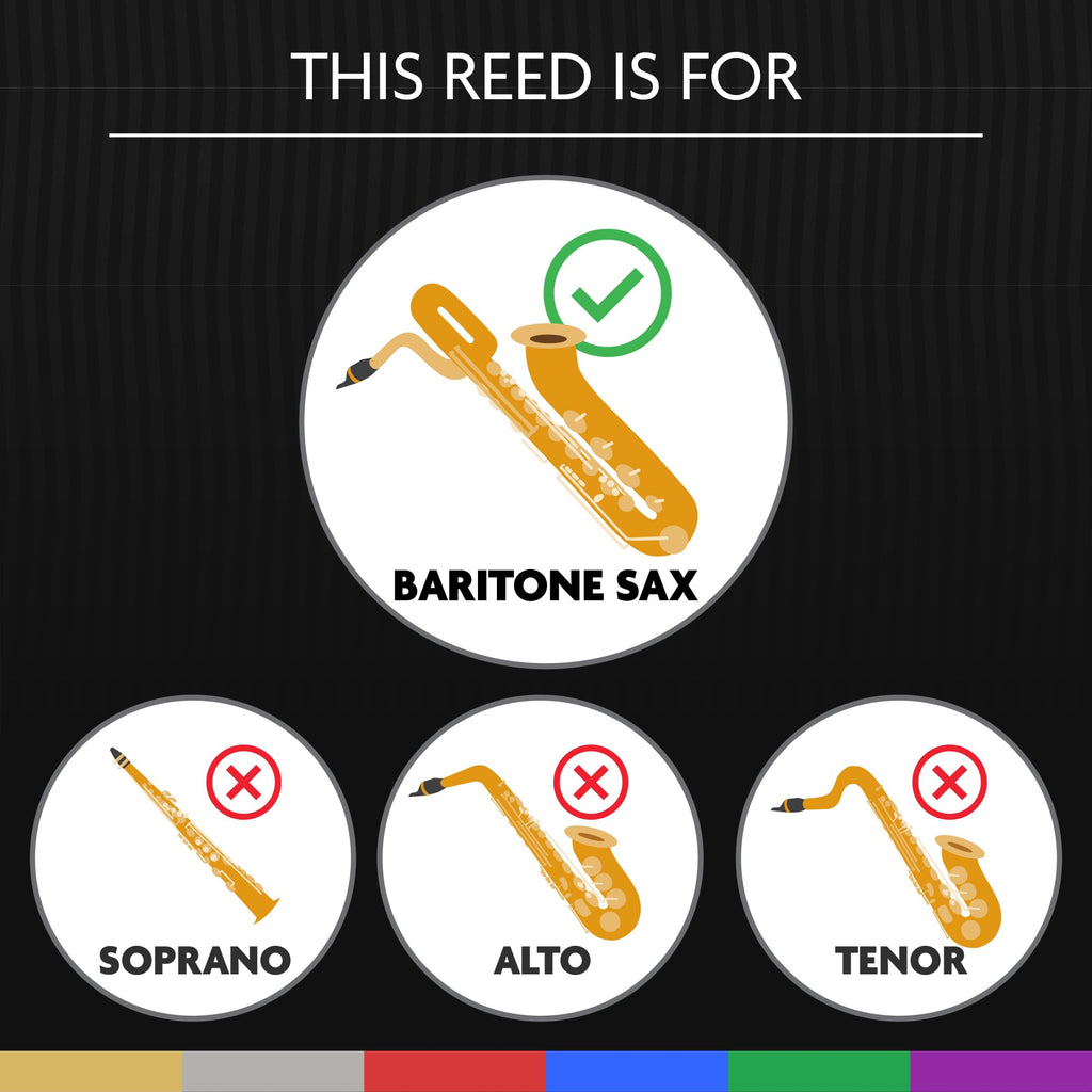 Baritone Saxophone Synthetic Reed A3026