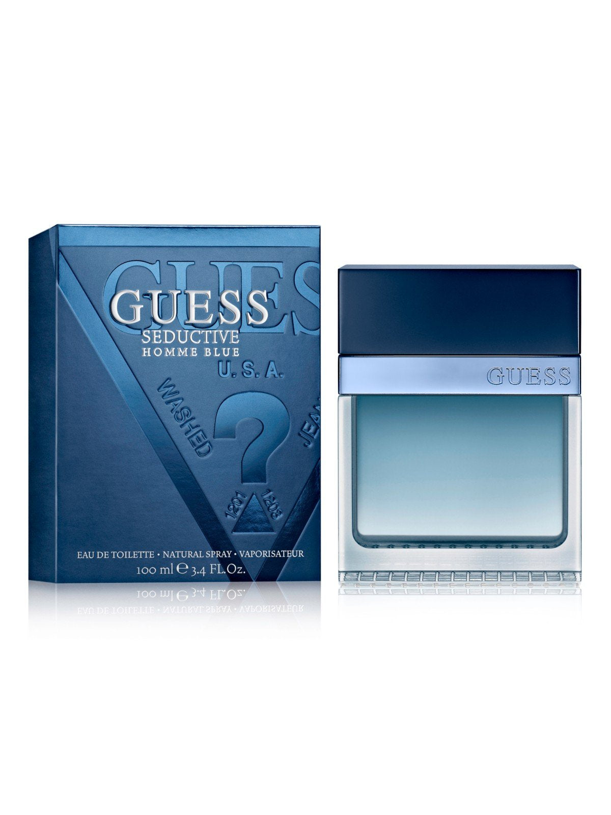 Eau De Toilette Spray for Men, Blue, 3.4 Ounce D8613