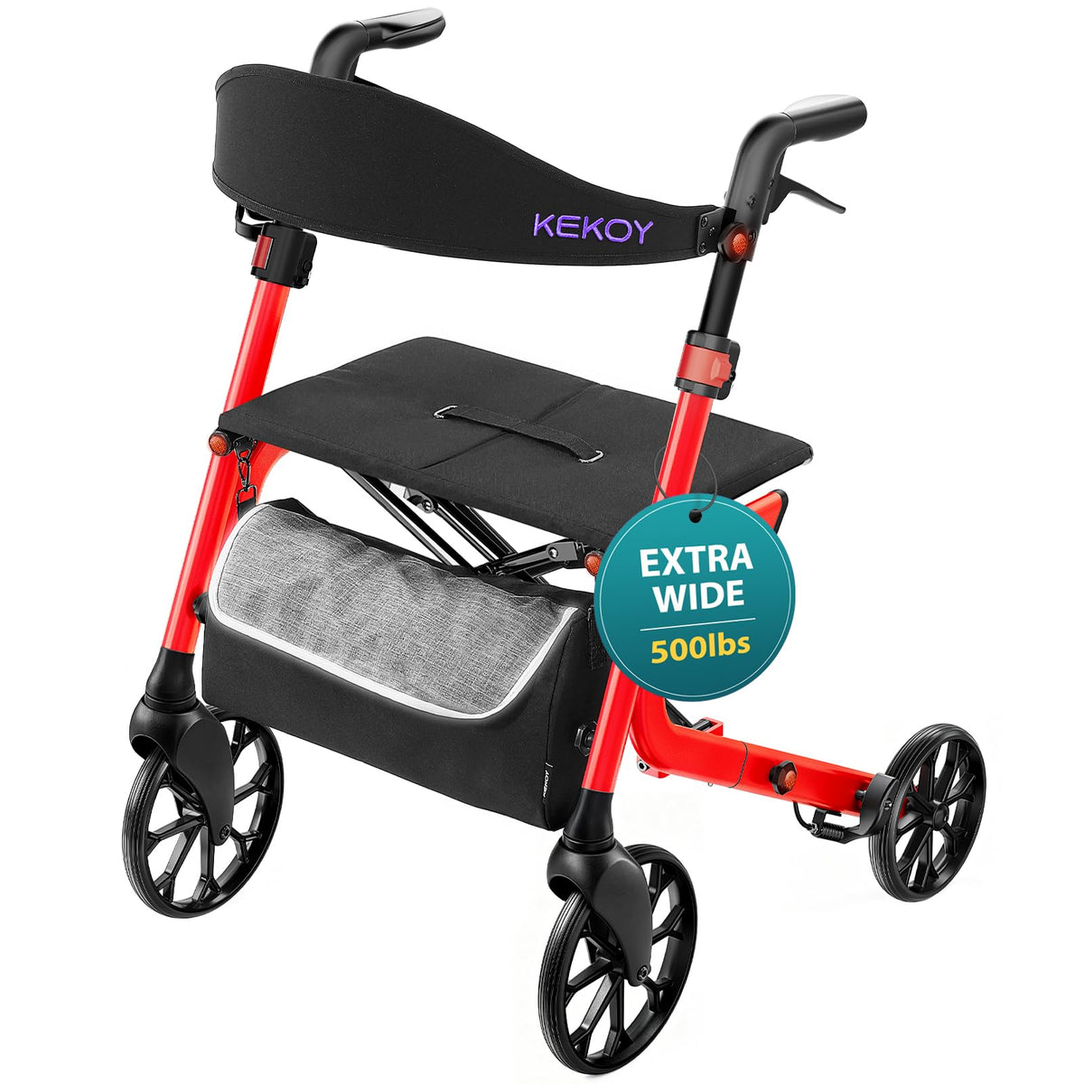 Bariatric Rollator Walker with Seat N830