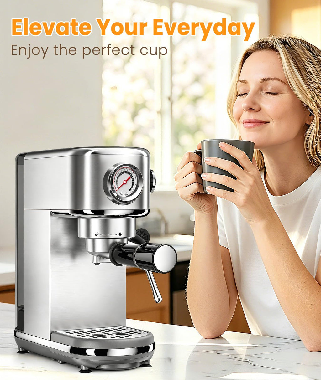 20 Bar Espresso Machine with Milk Frother Z87585