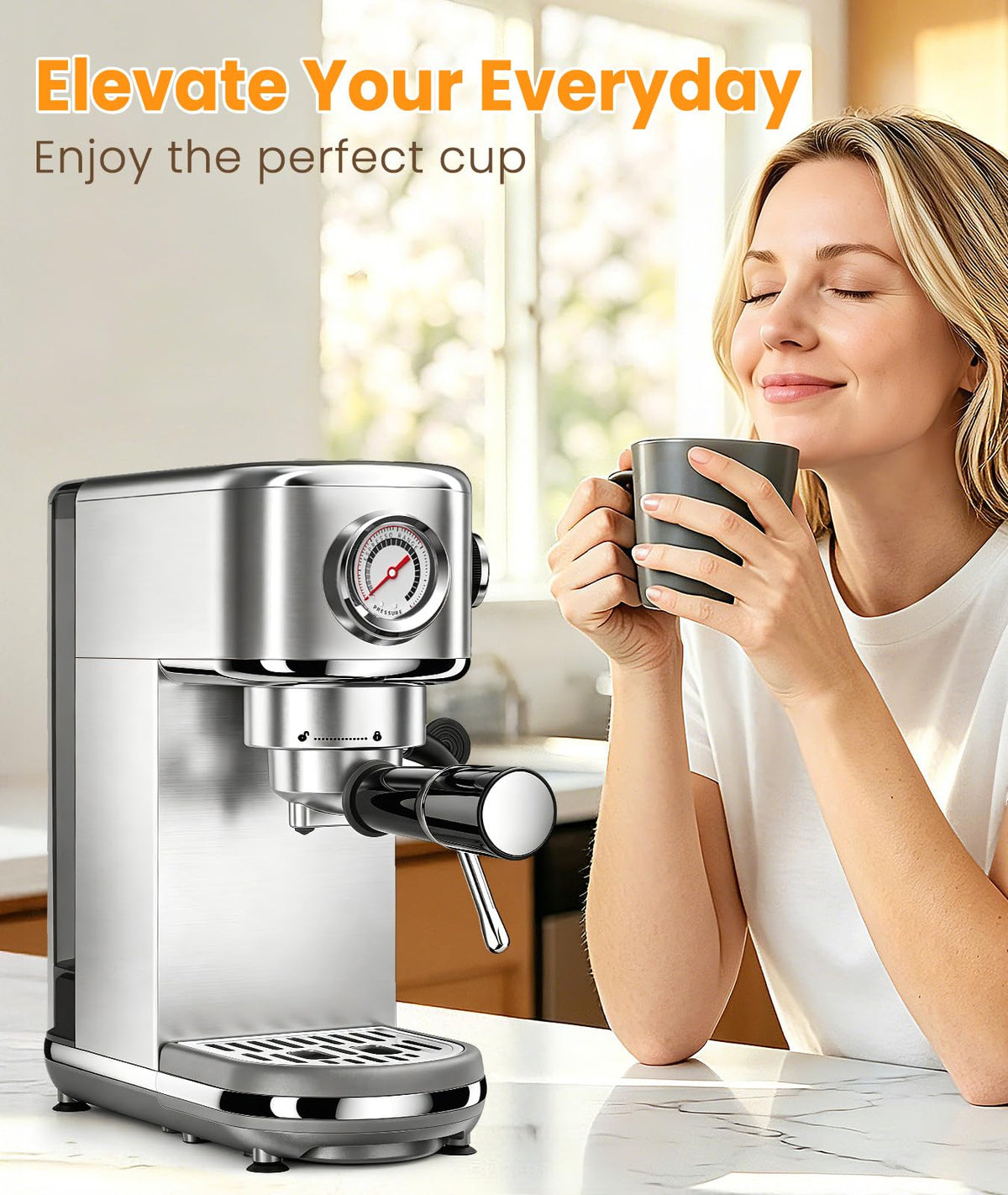 20 Bar Espresso Machine with Milk Frother Z87585