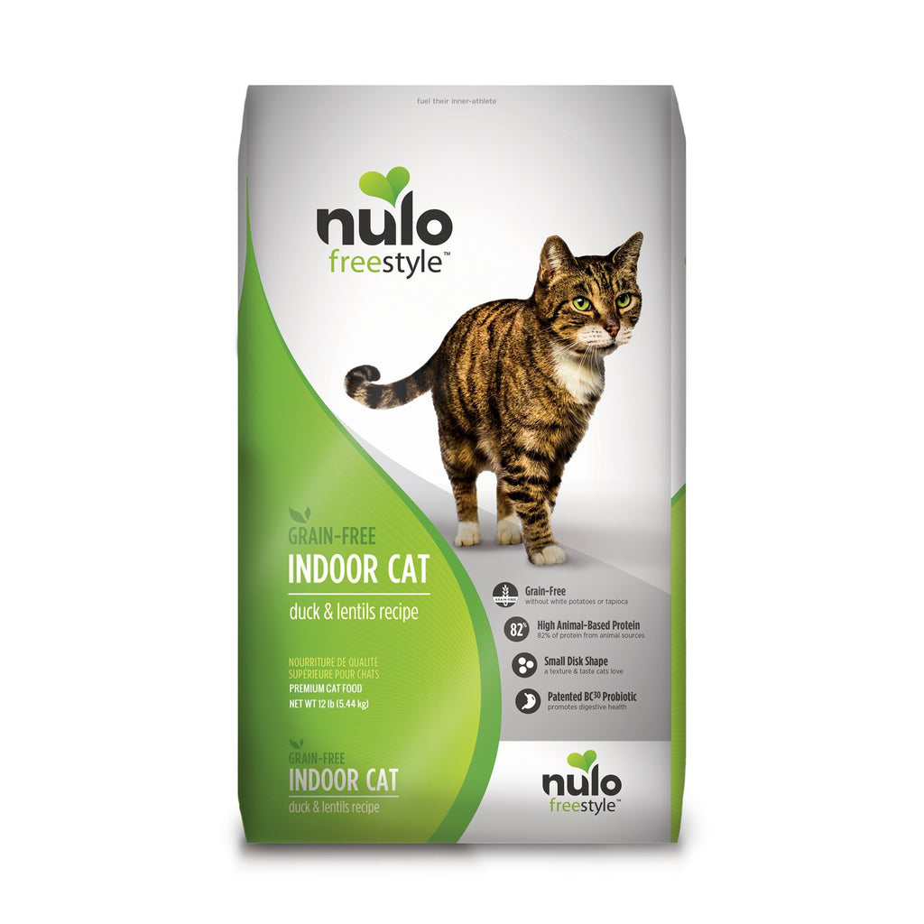 Grain Free Dry Cat Food With Probiotic Duck & Lentils Recipe 12Lb Bag T23410