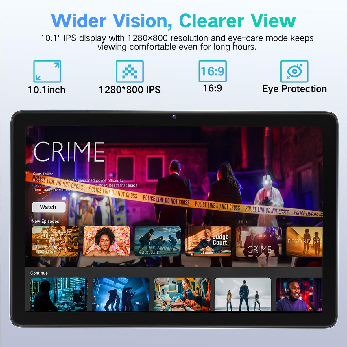 Android 15 Tablet 10.1 Inch Octa-Core 12GB RAM 128GB ROM R488