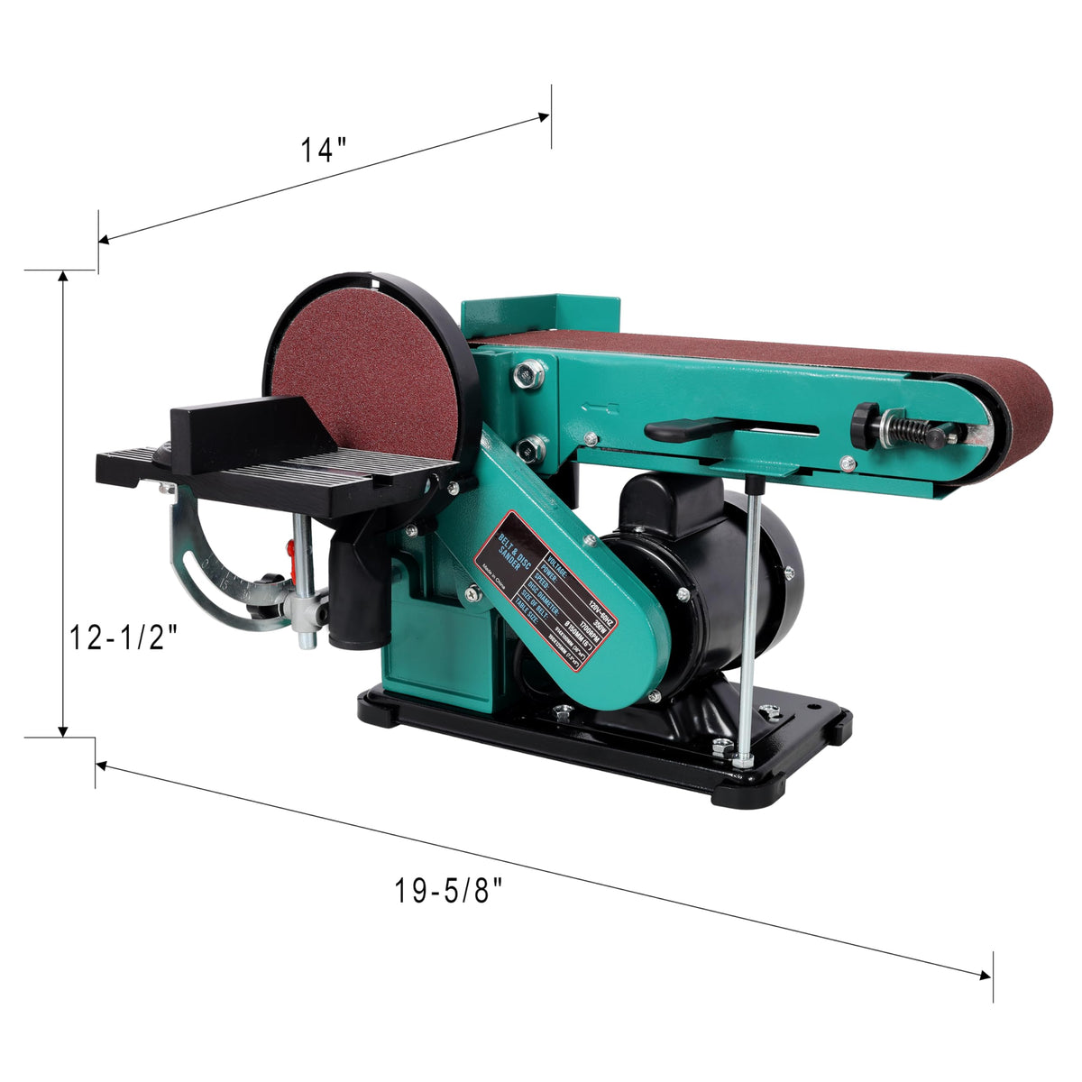 4" x 36" Belt Sander with 6" Disc E151