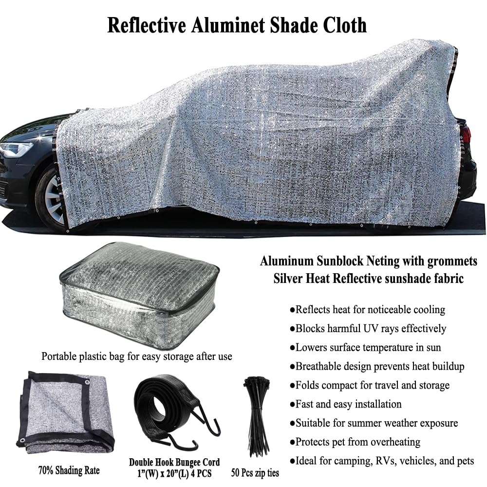 10x25 FT Aluminet Shade Cloth Y360104