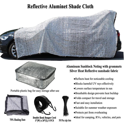 10x25 FT Aluminet Shade Cloth Y360104