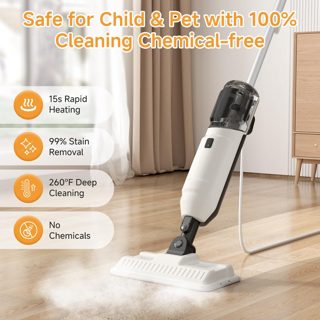 260°F Steam Mop Cleaner 16.9oz V102