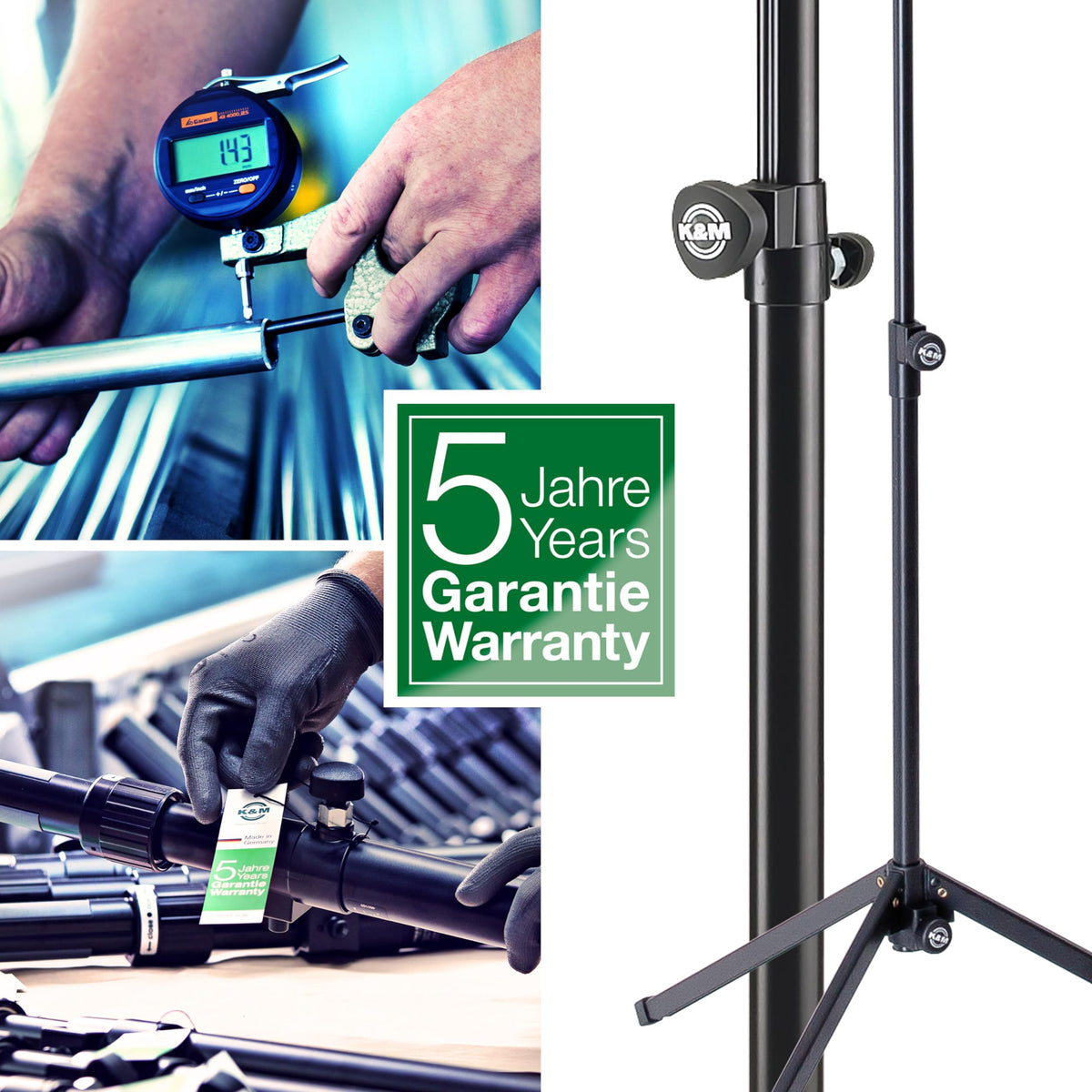 Black 4 Leg Wind Instrument Stand K69145