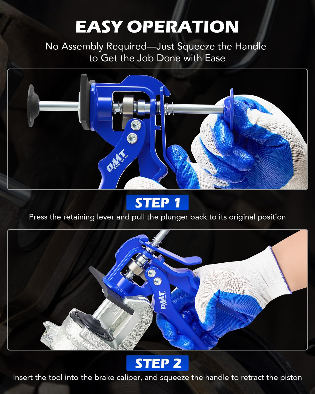 Blue Brake Caliper Compression Tool G2100