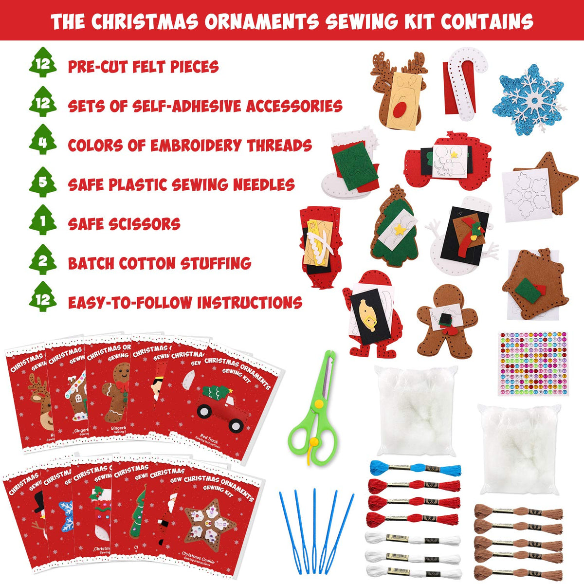 Christmas Sewing Kit for Kids I185164