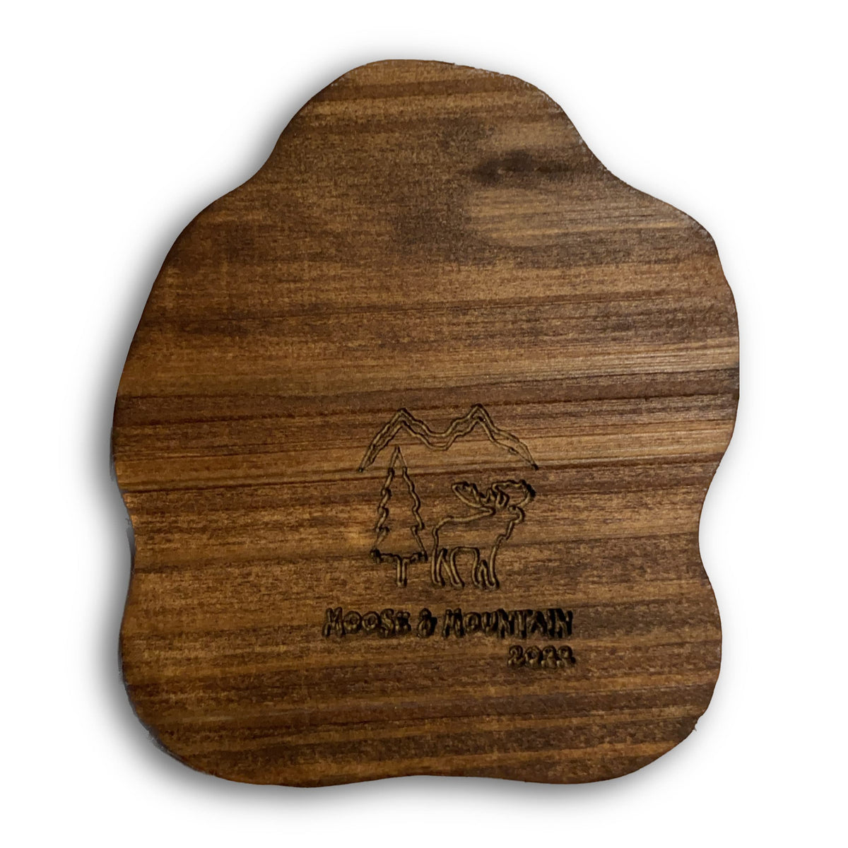 Coaster Set of 4 Handmade Wood with EPOXY Inlay Q750487