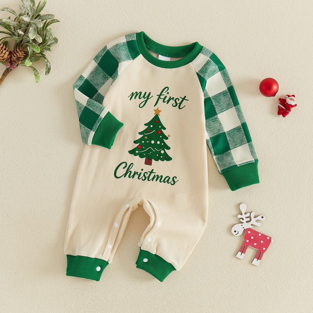 Newborn Baby Boy Fall Winter Romper Jumpsuit L675