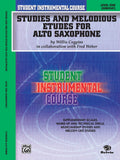 Alto Saxophone Studies and Melodious Etudes Level I R1557