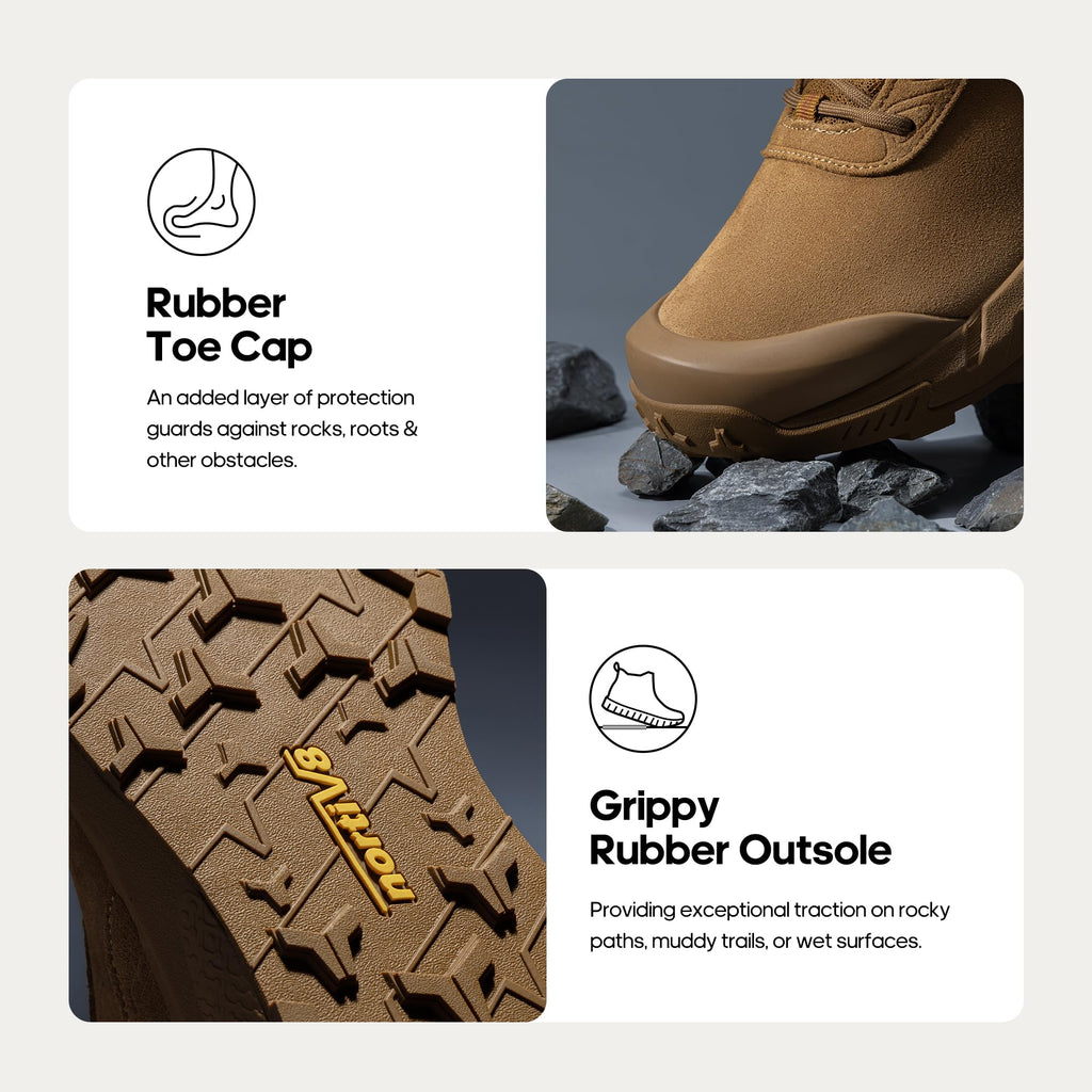 Waterproof Leather Tactical Work Boots H1089