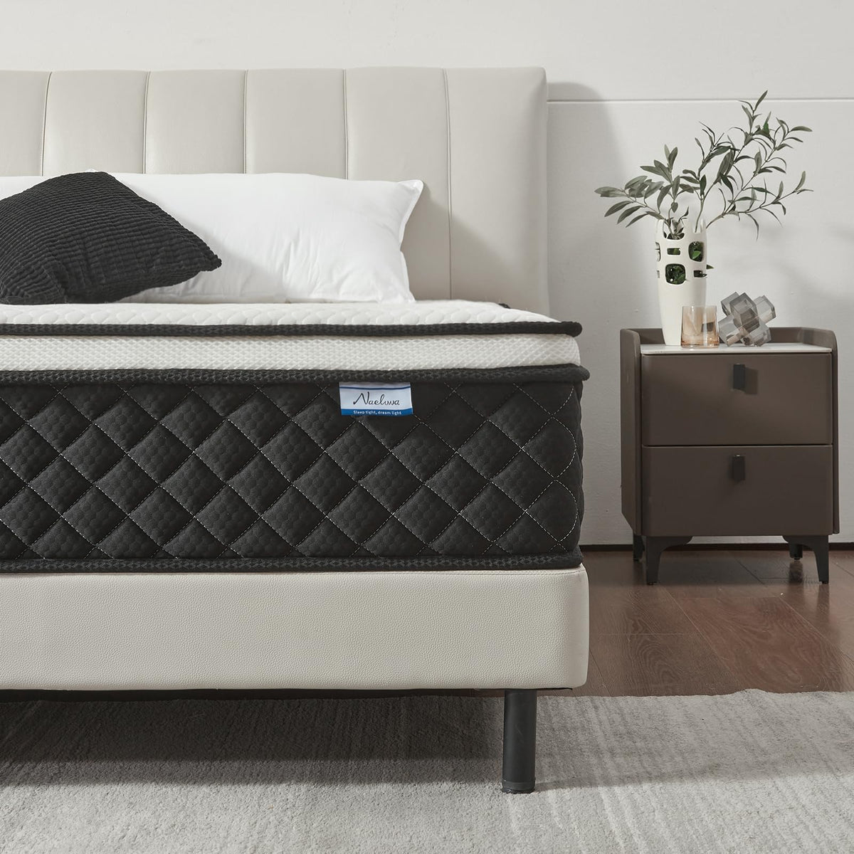 Full Size 12 Inch Pocket Spring Mattress H459
