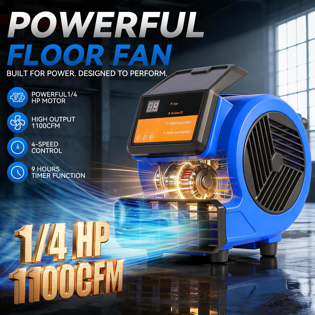 Blower Fan Air Mover 1/4HP 1100 CFM X729