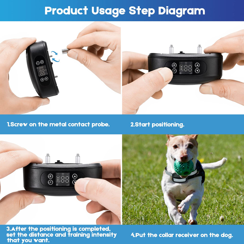 GPS Wireless Dog Fence, Electric Dog Fence, Pet Containment System E36259