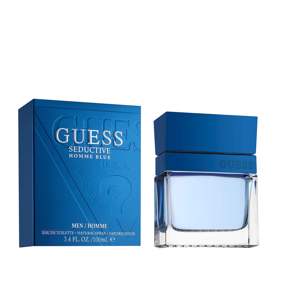 Eau De Toilette Spray for Men, Blue, 3.4 Ounce D8613