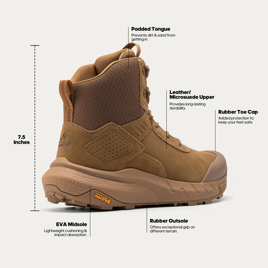 Waterproof Leather Tactical Work Boots H1089