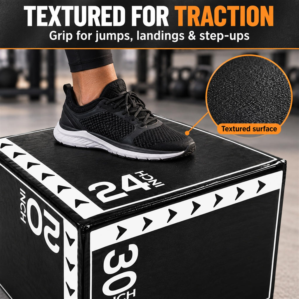3-in-1 Foam Plyometric Jump Box N184477
