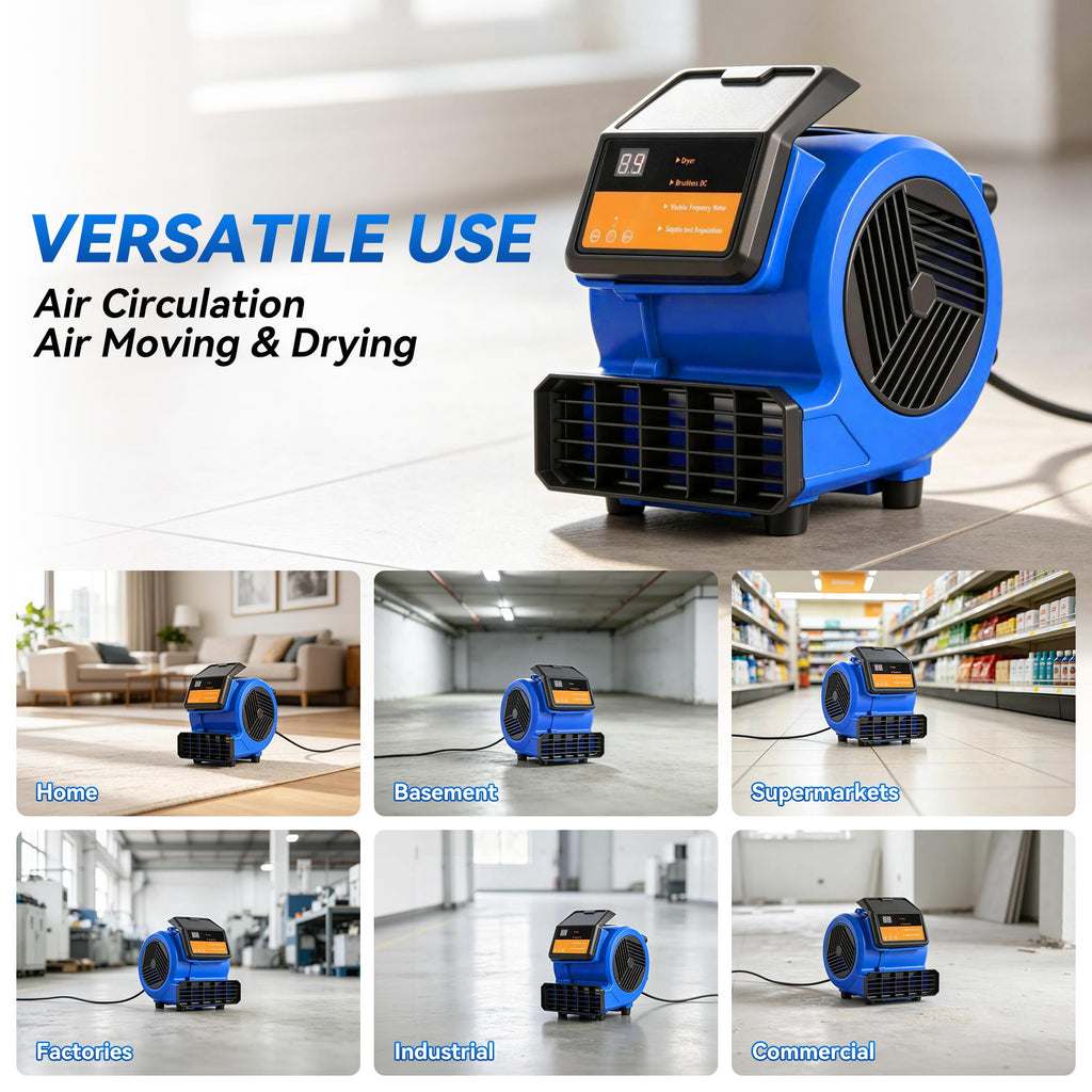 Blower Fan Air Mover 1/4HP 1100 CFM X729