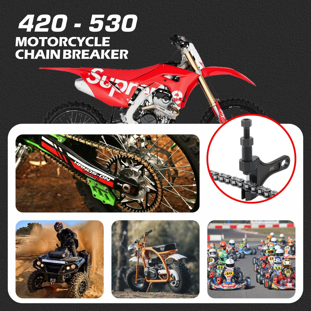 Chain Breaker Tool with 2 Replaceable Cutting Pins F2280