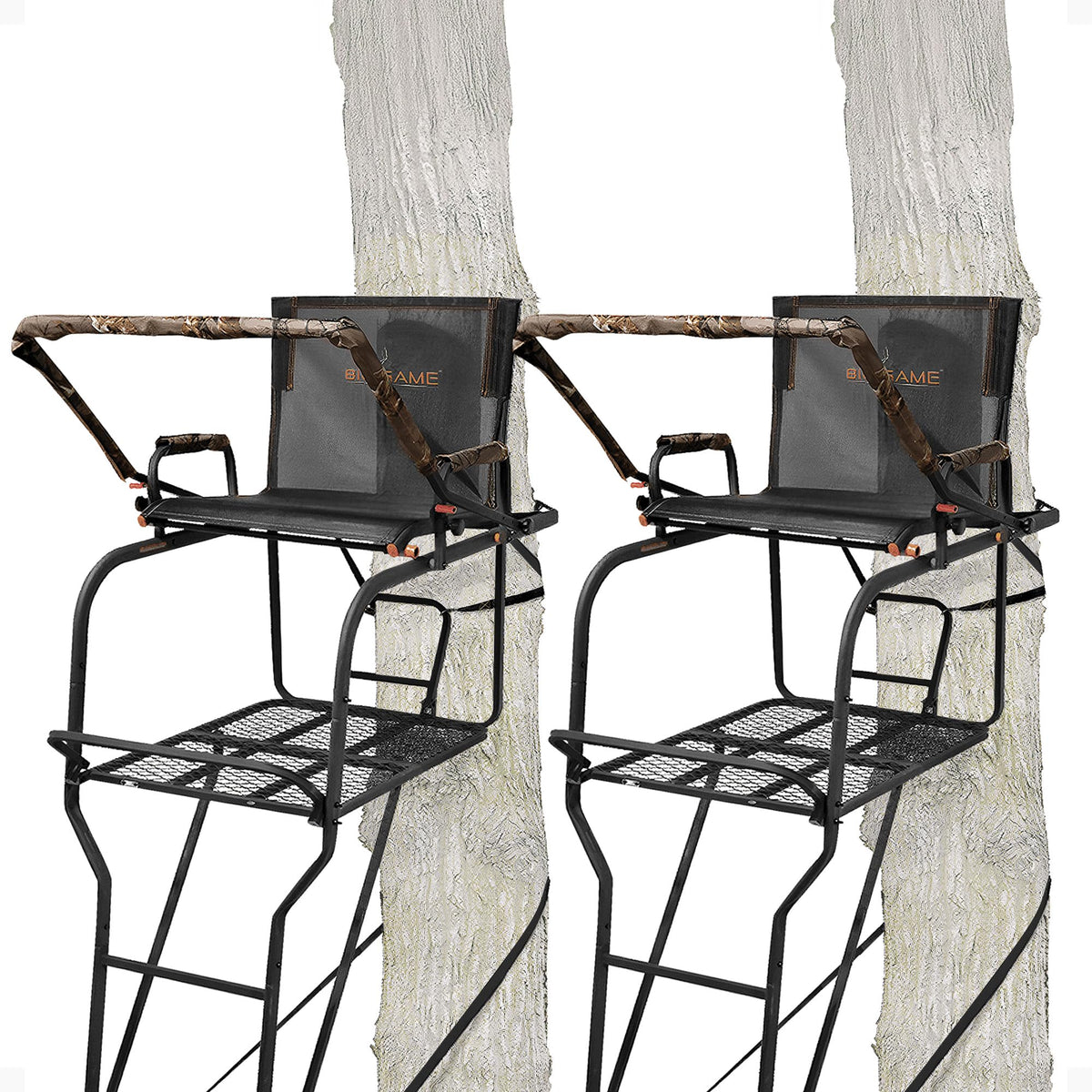 1-Person Ladder Tree Stand 18.5' Tall 2-Pack H249473