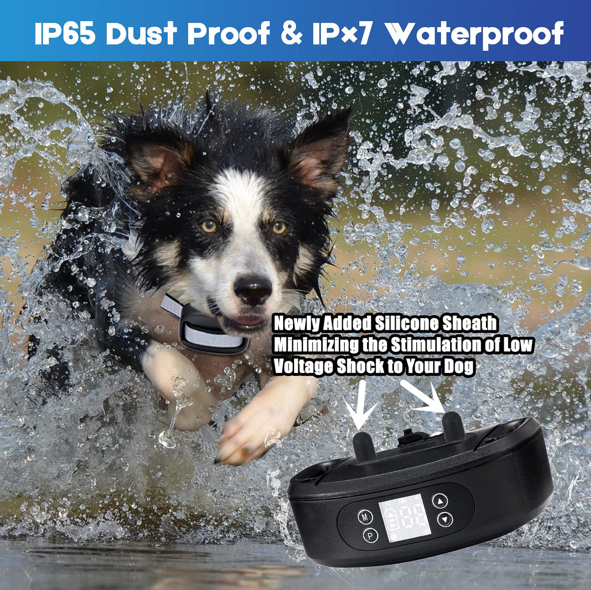 GPS Wireless Dog Fence, Electric Dog Fence, Pet Containment System E36259