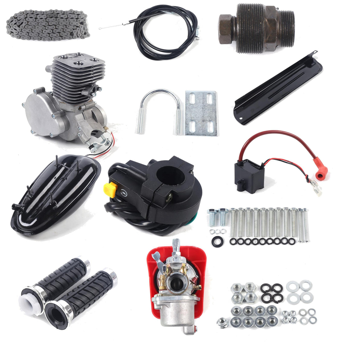 2 Stroke 100cc Bicycle Engine Kit 44 Tooth Sprocket L504329