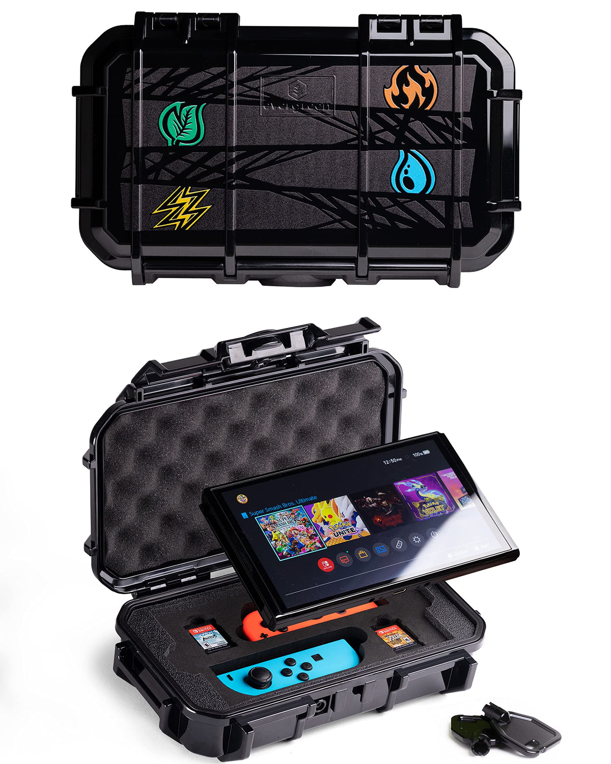 Waterproof Protective Hard Case Compatible with Nintendo Switch and OLED Model L949