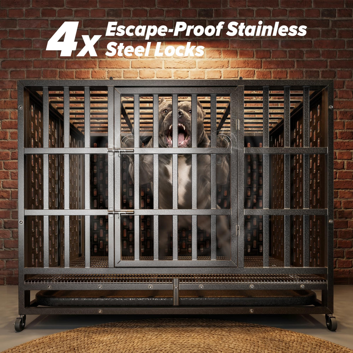48 Inch Heavy Duty Dog Crate X2780