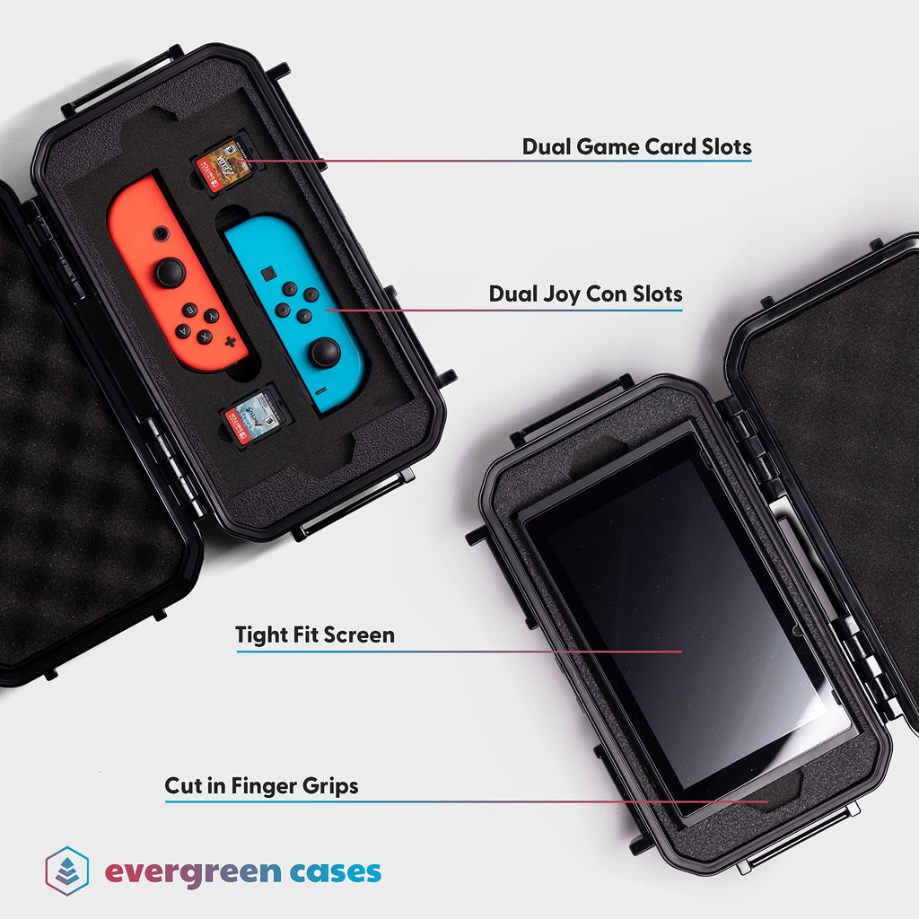 Waterproof Protective Hard Case Compatible with Nintendo Switch and OLED Model L949