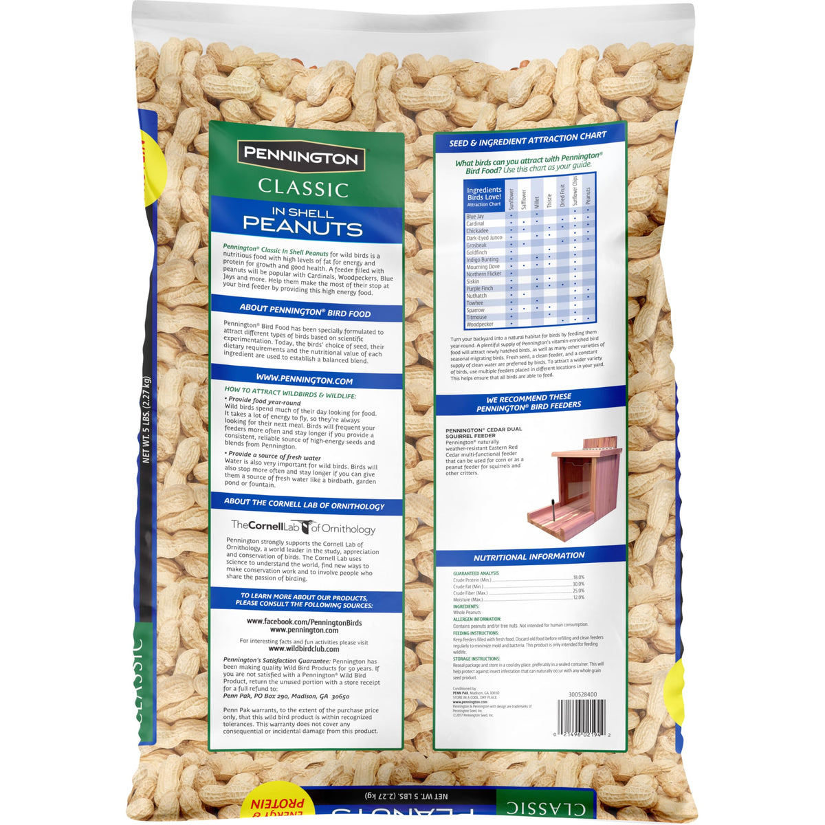 Shell Peanuts 5 pounds G7852